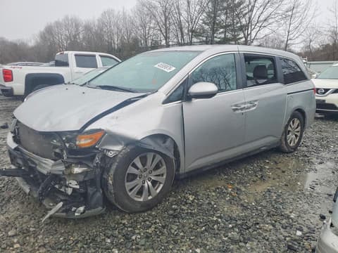 2014 Honda Odyssey, VIN 5FNRL5H46EB113740. Фото 1 з 6 з аукціону Copart. Каталог авто зі США OpenDataCar.