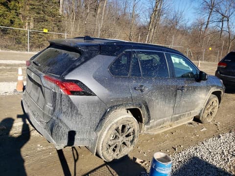 2023 Toyota RAV4 Hybrid, VIN 4T3E6RFV0PU115795. Photo 3 of 6 from Copart auction. OpenDataCar US salvage catalog.