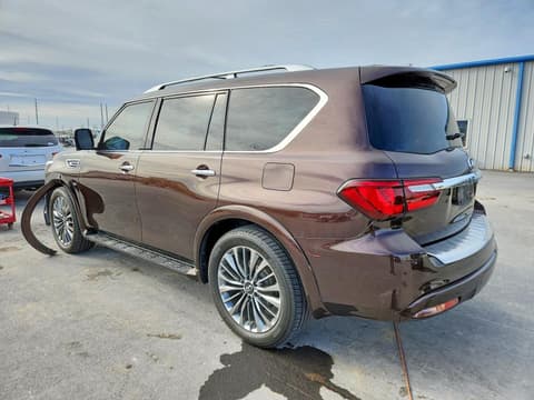 2018 Infiniti QX80, VIN JN8AZ2NE8J9192392. Фото 2 з 6 з аукціону Copart. Каталог авто зі США OpenDataCar.