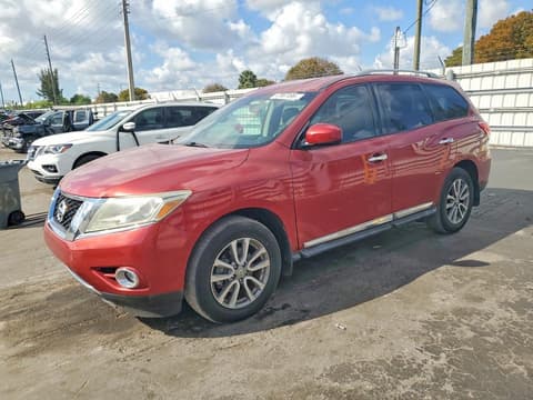 2016 Nissan Pathfinder, VIN 5N1AR2MN4GC642592. Фото 1 з 6 з аукціону Copart. Каталог авто зі США OpenDataCar.