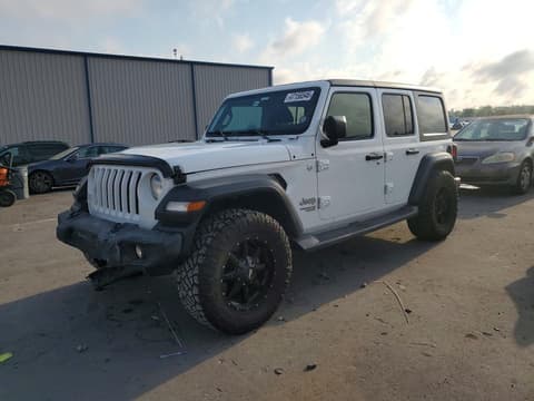 2020 Jeep Wrangler Unlimited, VIN 1C4HJXDN8LW161275. Фото 1 из 6 с аукциона Copart. Каталог авто из США OpenDataCar.