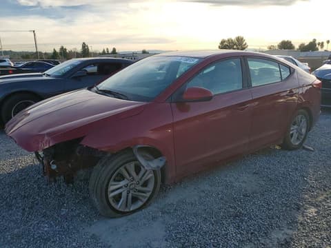 2019 Hyundai Elantra, VIN KMHD84LF4KU771571. Zdjęcie 1 z 6 z aukcji Copart. Katalog aut z USA OpenDataCar.