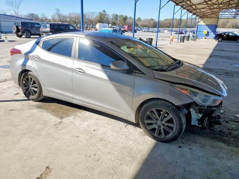 2014 Hyundai Elantra, VIN KMHDH4AE5EU122490. Фото 4 из 6 с аукциона Copart. Каталог авто из США OpenDataCar.