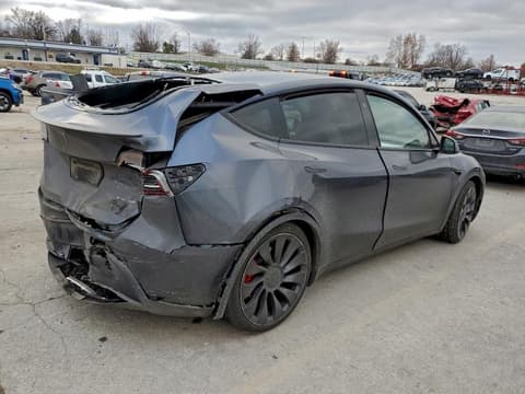 2023 Tesla Model Y, VIN 7SAYGDEF1PF834134. Фото 3 з 6 з аукціону Copart. Каталог авто зі США OpenDataCar.