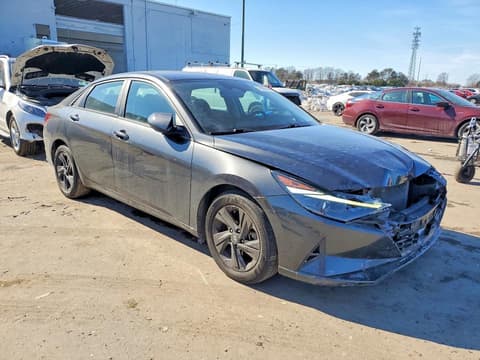 2021 Hyundai Elantra, VIN 5NPLS4AG4MH037751. Zdjęcie 4 z 6 z aukcji Copart. Katalog aut z USA OpenDataCar.