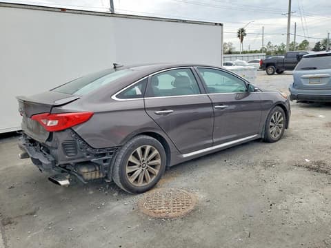 2017 Hyundai Sonata, VIN 5NPE34AFXHH579696. Фото 3 з 6 з аукціону Copart. Каталог авто зі США OpenDataCar.