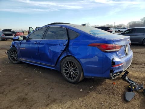 2020 Genesis G80, VIN KMTFN4JB5LU329567. Photo 2 of 6 from Copart auction. OpenDataCar US salvage catalog.