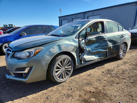 2015 Subaru Impreza, VIN JF1GJAK60FH007694. Фото 1 з 6 з аукціону Copart. Каталог авто зі США OpenDataCar.