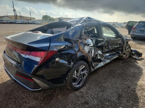 2025 Hyundai Elantra, VIN KMHLM4DG6SU048139. Фото 3 з 6 з аукціону Copart. Каталог авто зі США OpenDataCar.