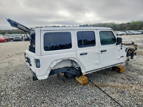 2020 Jeep Wrangler Unlimited, VIN 1C4HJXFG7LW219956. Фото 3 з 6 з аукціону Copart. Каталог авто зі США OpenDataCar.