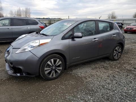 2015 Nissan Leaf, VIN 1N4AZ0CP6FC304546. Фото 1 из 6 с аукциона Copart. Каталог авто из США OpenDataCar.