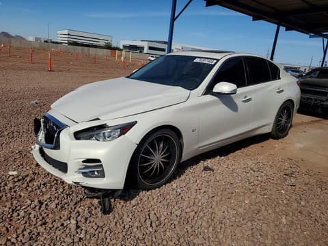 2015 Infiniti Q50, VIN JN1BV7AP8FM343576. Фото 1 з 6 з аукціону Copart. Каталог авто зі США OpenDataCar.
