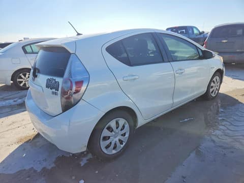 2012 Toyota Prius C, VIN JTDKDTB3XC1025623. Фото 3 з 6 з аукціону Copart. Каталог авто зі США OpenDataCar.