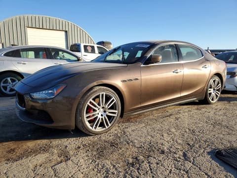 2017 Maserati Ghibli, VIN ZAM57RSA4H1213580. Фото 1 з 6 з аукціону Copart. Каталог авто зі США OpenDataCar.