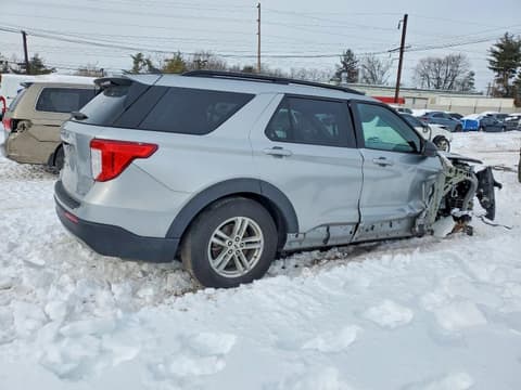 2021 Ford Explorer, VIN 1FMSK8DH2MGC43495. Фото 3 з 6 з аукціону Copart. Каталог авто зі США OpenDataCar.