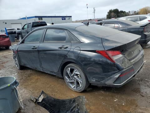 2025 Hyundai Elantra, VIN KMHLM4DG9SU008427. Фото 2 з 6 з аукціону Copart. Каталог авто зі США OpenDataCar.