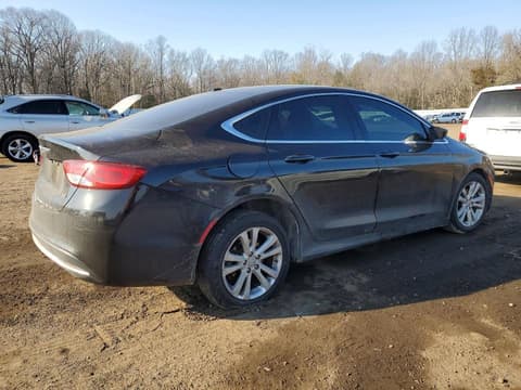 2015 Chrysler 200, VIN 1C3CCCAB5FN653770. Photo 3 of 6 from Copart auction. OpenDataCar US salvage catalog.