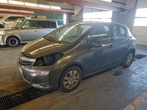 2014 Toyota Yaris, VIN JTDKTUD35ED576677. Фото 1 з 6 з аукціону Copart. Каталог авто зі США OpenDataCar.