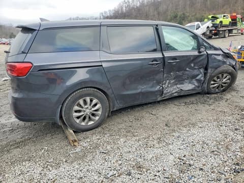 2021 Kia Sedona, VIN KNDMB5C14M6668318. Photo 3 of 6 from Copart auction. OpenDataCar US salvage catalog.