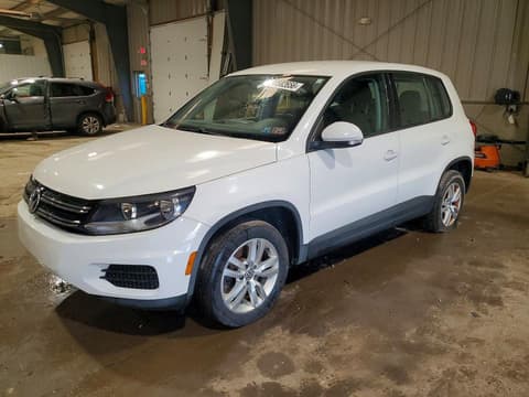 2014 Volkswagen Tiguan, VIN WVGBV3AX2EW541137. Фото 1 з 6 з аукціону Copart. Каталог авто зі США OpenDataCar.