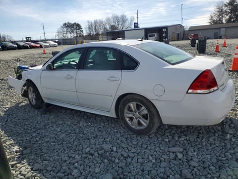 2012 Chevrolet Impala, VIN 2G1WF5E34C1166287. Фото 2 з 6 з аукціону Copart. Каталог авто зі США OpenDataCar.