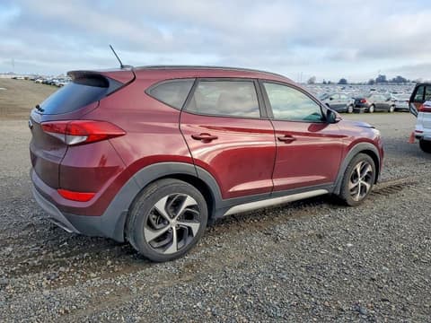 2017 Hyundai Tucson, VIN KM8J33A22HU562866. Фото 3 з 6 з аукціону Copart. Каталог авто зі США OpenDataCar.