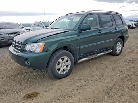 2002 Toyota Highlander, VIN JTEHF21A720084367. Фото 1 з 6 з аукціону Copart. Каталог авто зі США OpenDataCar.