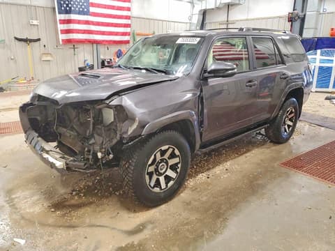 2021 Toyota 4Runner, VIN JTERU5JRXM5910250. Фото 1 з 6 з аукціону Copart. Каталог авто зі США OpenDataCar.