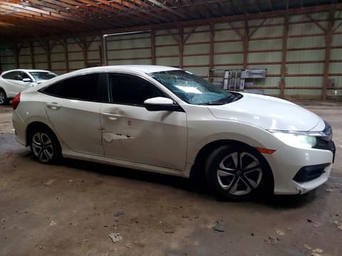 2018 Honda Civic, VIN 2HGFC2F57JH000303. Photo 4 of 6 from Copart auction. OpenDataCar US salvage catalog.