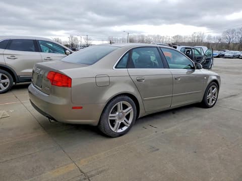 2007 Audi A4, VIN WAUAF78E47A243940. Фото 3 з 6 з аукціону Copart. Каталог авто зі США OpenDataCar.