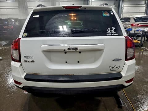 2017 Jeep Compass, VIN 1C4NJDEB0HD205150. Photo 6 of 6 from Copart auction. OpenDataCar US salvage catalog.