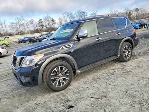 2020 Nissan Armada, VIN JN8AY2NC5L9617703. Фото 1 з 6 з аукціону Copart. Каталог авто зі США OpenDataCar.