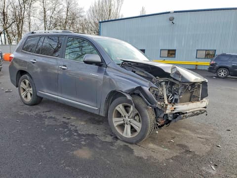 2012 Toyota Highlander, VIN 5TDDK3EH8CS171107. Фото 4 из 6 с аукциона Copart. Каталог авто из США OpenDataCar.