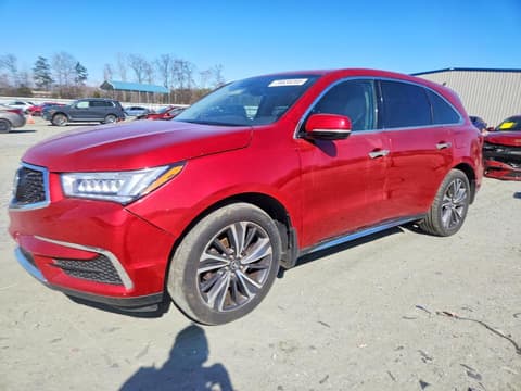 2019 Acura MDX, VIN 5J8YD4H52KL018761. Фото 1 из 6 с аукциона Copart. Каталог авто из США OpenDataCar.