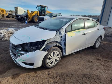 2025 Nissan Versa, VIN 3N1CN8DVXSL838791. Фото 1 з 6 з аукціону Copart. Каталог авто зі США OpenDataCar.