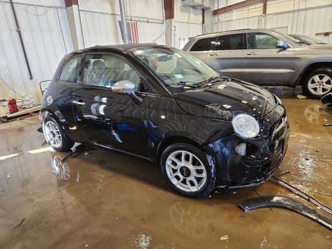 2015 Fiat 500, VIN 3C3CFFDR4FT667709. Фото 4 з 6 з аукціону Copart. Каталог авто зі США OpenDataCar.