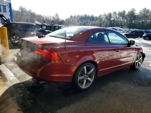 2011 Volvo C70, VIN YV1672MC8BJ109660. Фото 3 из 6 с аукциона Copart. Каталог авто из США OpenDataCar.