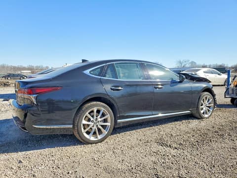 2018 Lexus LS 500, VIN JTHC5LFFXJ5002675. Фото 2 из 6 с аукциона Copart. Каталог авто из США OpenDataCar.