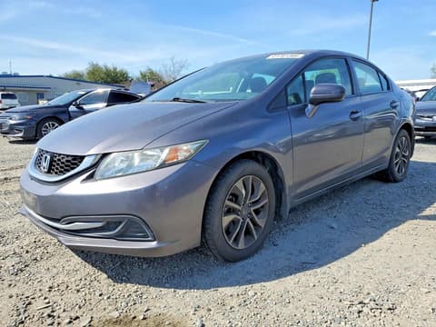 2015 Honda Civic, VIN 19XFB2F80FE213124. Фото 1 з 6 з аукціону Copart. Каталог авто зі США OpenDataCar.