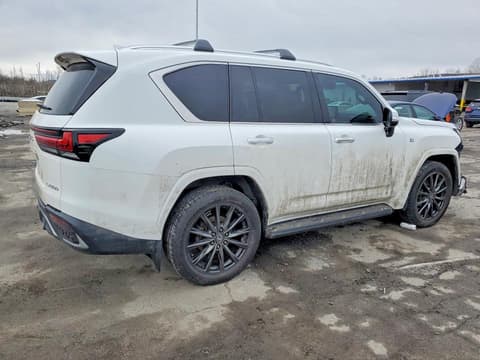 2024 Lexus LX 600, VIN JTJMB7CX3R4041349. Фото 3 из 6 с аукциона Copart. Каталог авто из США OpenDataCar.