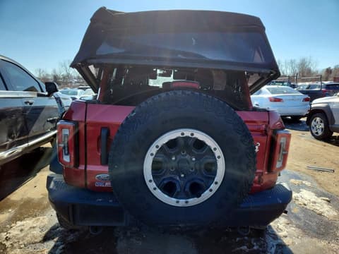 2021 Ford Bronco, VIN 1FMEE5DP8MLB03971. Фото 6 из 6 с аукциона Copart. Каталог авто из США OpenDataCar.