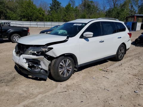 2018 Nissan Pathfinder, VIN 5N1DR2MN9JC650336. Фото 1 з 6 з аукціону Copart. Каталог авто зі США OpenDataCar.