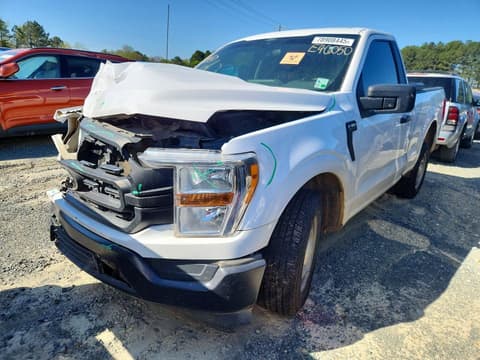 2021 Ford F-150 Lightning, VIN 1FTMF1C58MKE46050. Фото 1 з 6 з аукціону Copart. Каталог авто зі США OpenDataCar.