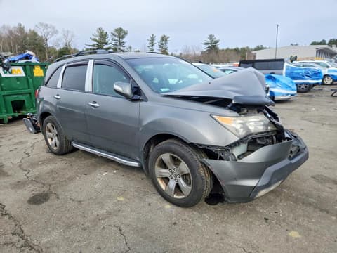 2007 Acura MDX, VIN 2HNYD28517H505077. Фото 4 з 6 з аукціону Copart. Каталог авто зі США OpenDataCar.
