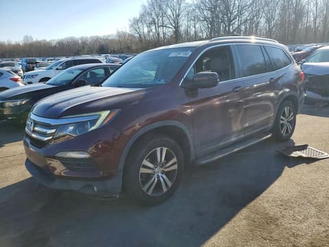 2016 Honda Pilot, VIN 5FNYF6H50GB118517. Фото 1 з 6 з аукціону Copart. Каталог авто зі США OpenDataCar.