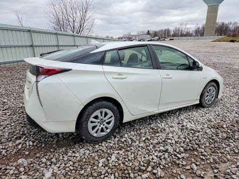 2016 Toyota Prius, VIN JTDKBRFU5G3015930. Фото 3 з 6 з аукціону Copart. Каталог авто зі США OpenDataCar.