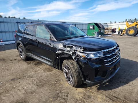 2025 Ford Explorer, VIN 1FMUK8DH3SGA19660. Фото 4 з 6 з аукціону Copart. Каталог авто зі США OpenDataCar.