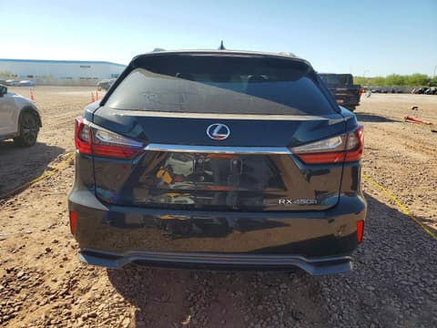 2017 Lexus RX 450h, VIN 2T2BGMCA4HC019406. Фото 6 з 6 з аукціону Copart. Каталог авто зі США OpenDataCar.