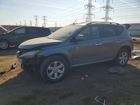 2007 Nissan Murano, VIN JN8AZ08WX7W639274. Фото 1 з 6 з аукціону Copart. Каталог авто зі США OpenDataCar.