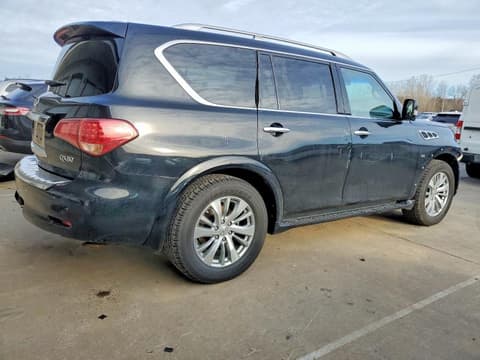 2016 Infiniti QX80, VIN JN8AZ2NE0G9124578. Фото 3 з 6 з аукціону Copart. Каталог авто зі США OpenDataCar.